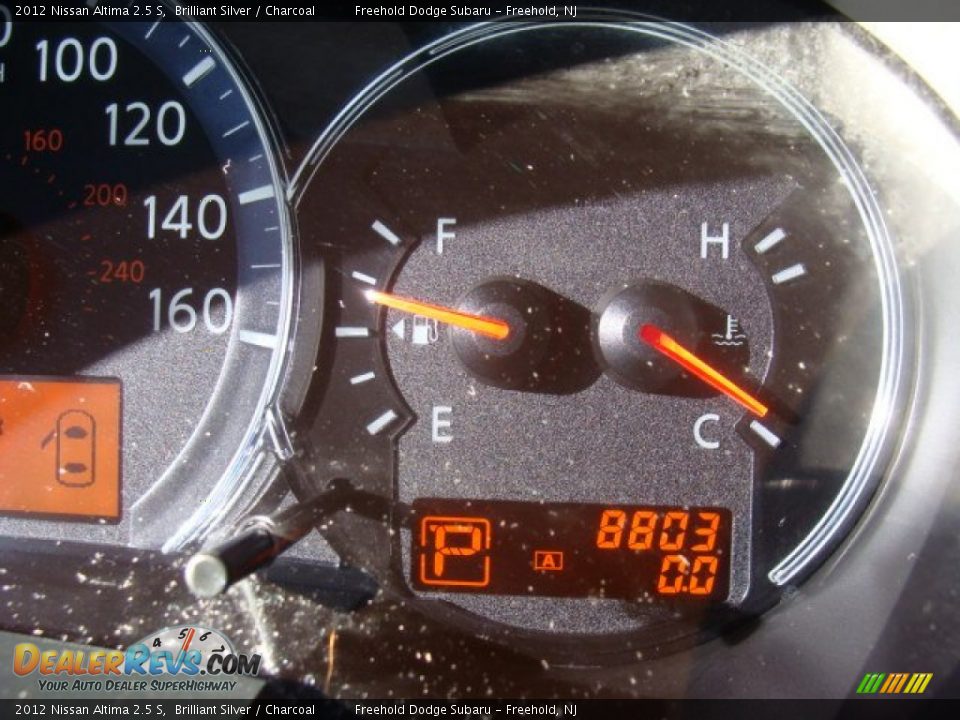 2012 Nissan Altima 2.5 S Brilliant Silver / Charcoal Photo #19