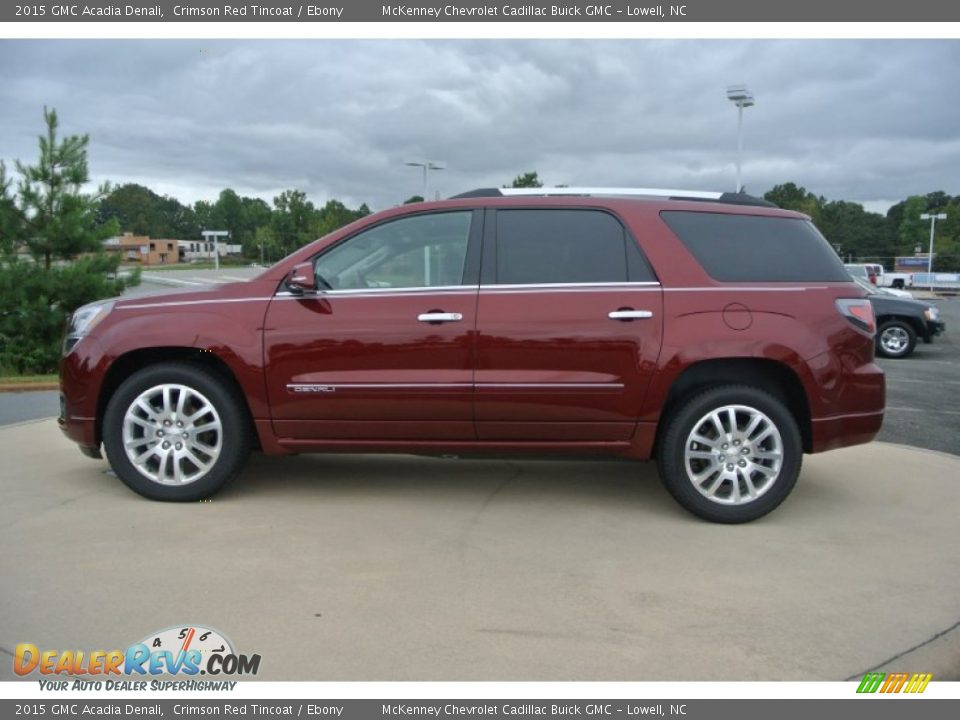 Crimson Red Tincoat 2015 GMC Acadia Denali Photo #3