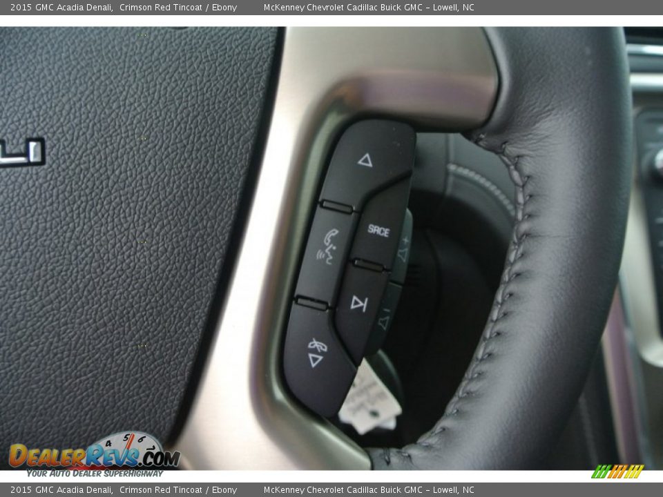 2015 GMC Acadia Denali Crimson Red Tincoat / Ebony Photo #15