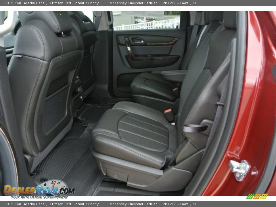 2015 GMC Acadia Denali Crimson Red Tincoat / Ebony Photo #17