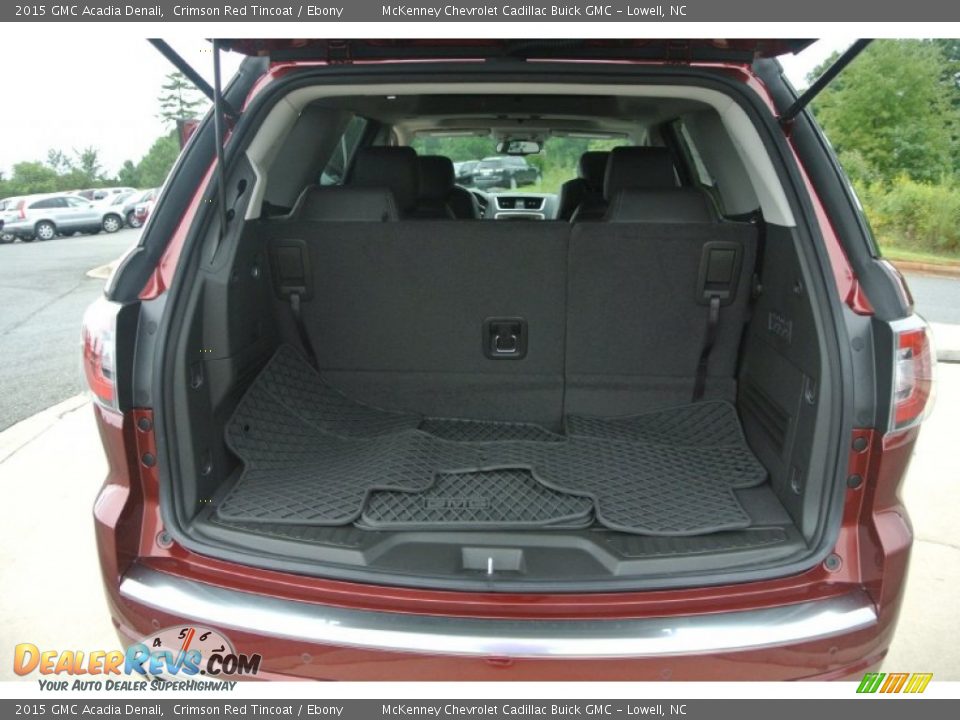 2015 GMC Acadia Denali Crimson Red Tincoat / Ebony Photo #18