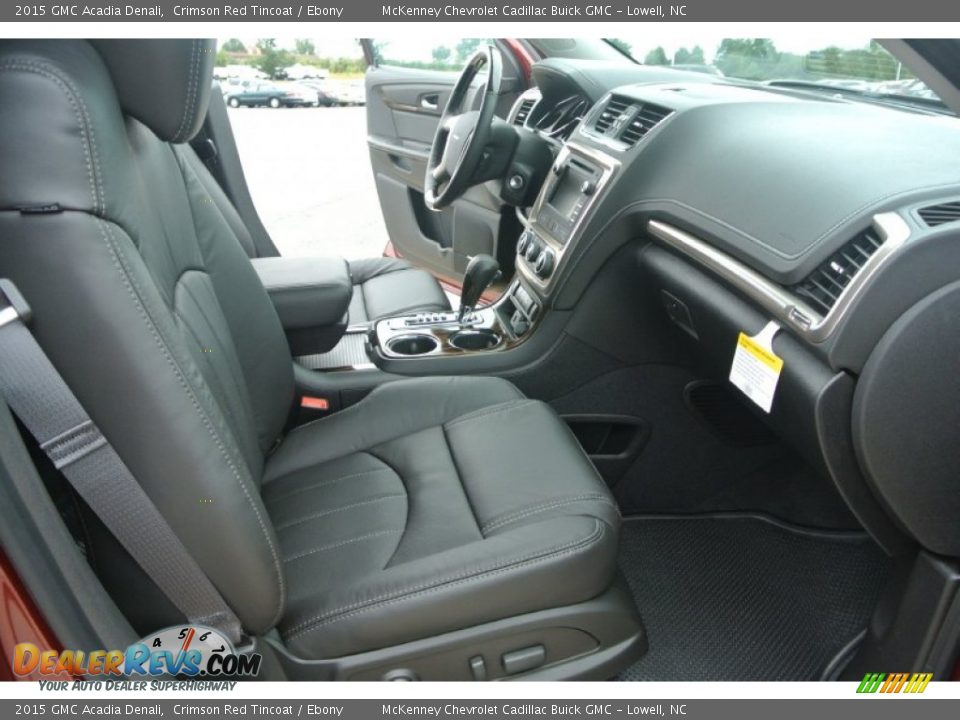 2015 GMC Acadia Denali Crimson Red Tincoat / Ebony Photo #19