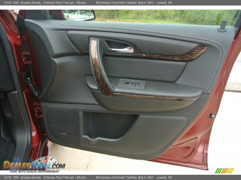 2015 GMC Acadia Denali Crimson Red Tincoat / Ebony Photo #20