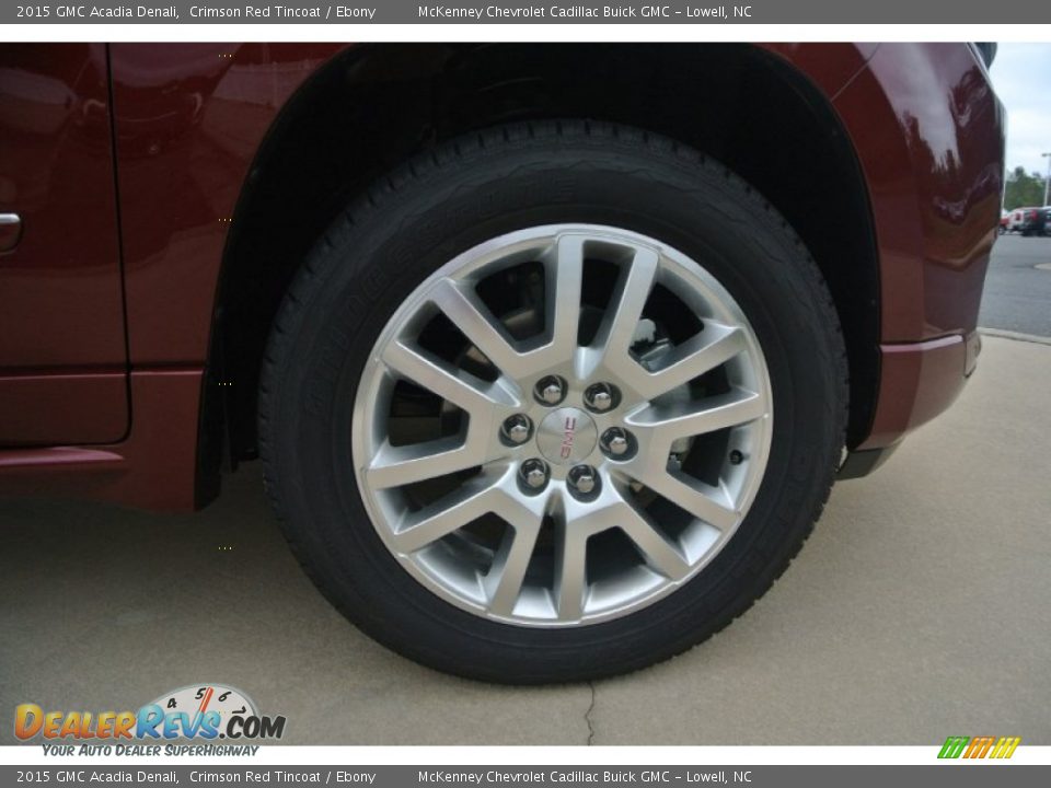 2015 GMC Acadia Denali Crimson Red Tincoat / Ebony Photo #21
