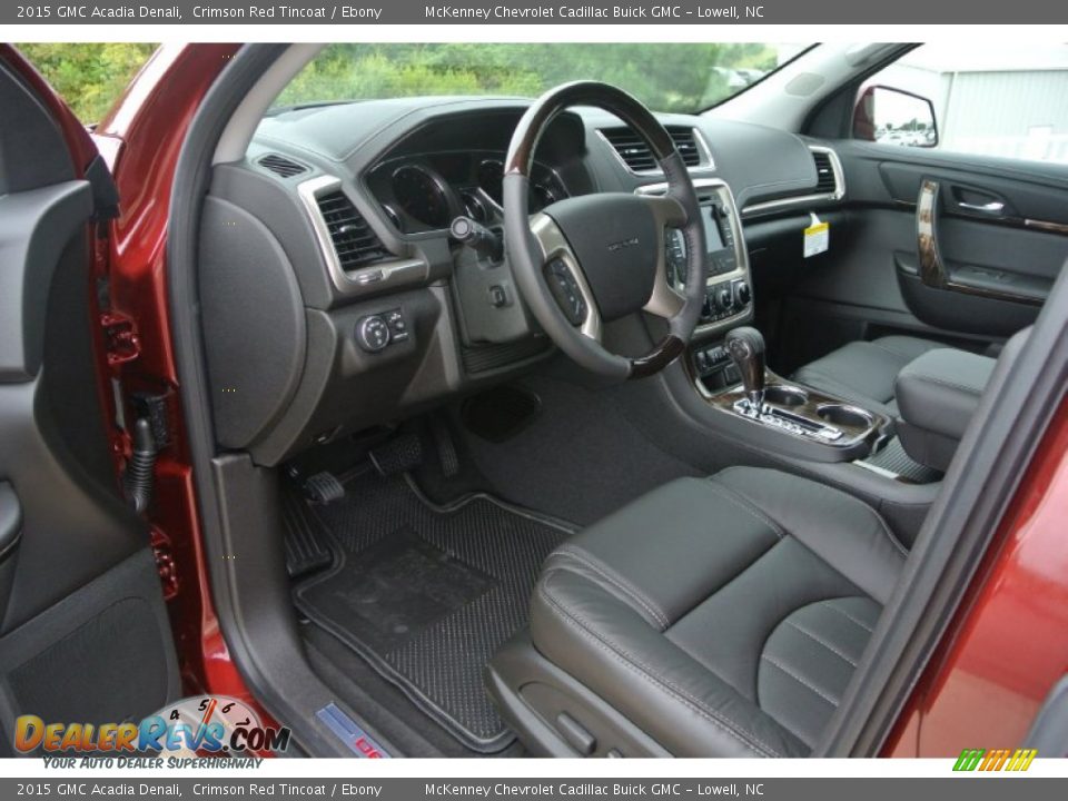 2015 GMC Acadia Denali Crimson Red Tincoat / Ebony Photo #23