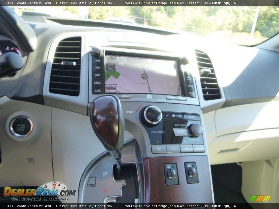 2011 Toyota Venza V6 AWD Classic Silver Metallic / Light Gray Photo #17