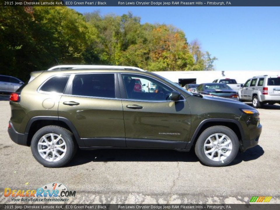 ECO Green Pearl 2015 Jeep Cherokee Latitude 4x4 Photo #6