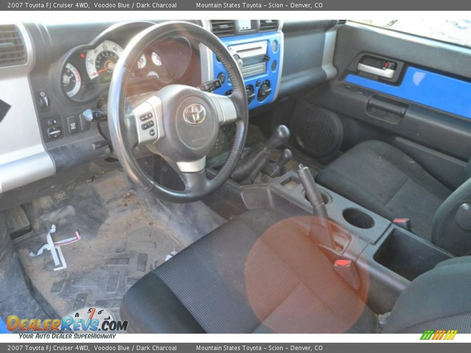 2007 Toyota FJ Cruiser 4WD Voodoo Blue / Dark Charcoal Photo #5