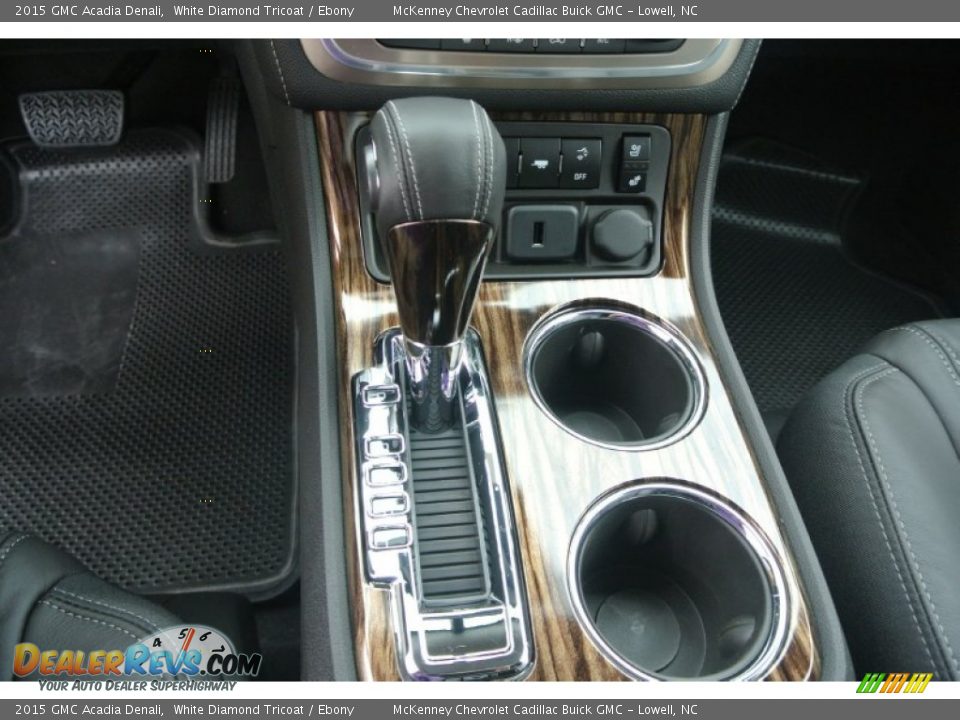 2015 GMC Acadia Denali White Diamond Tricoat / Ebony Photo #10
