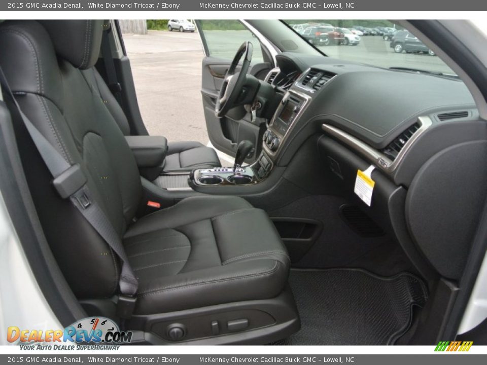 2015 GMC Acadia Denali White Diamond Tricoat / Ebony Photo #21