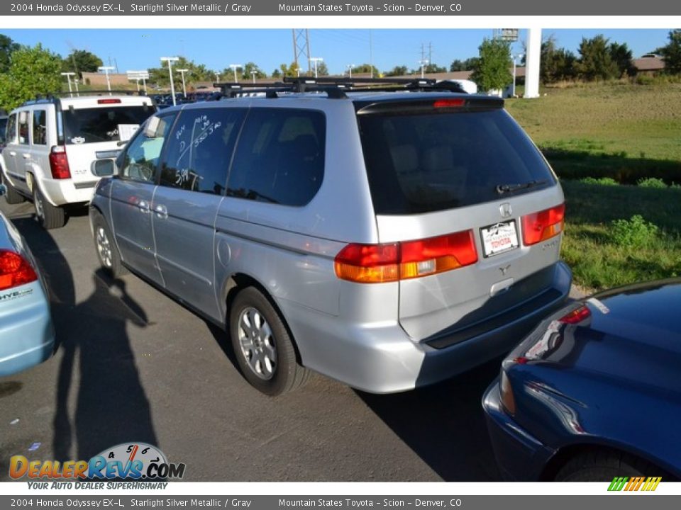 2004 Honda Odyssey EX-L Starlight Silver Metallic / Gray Photo #3