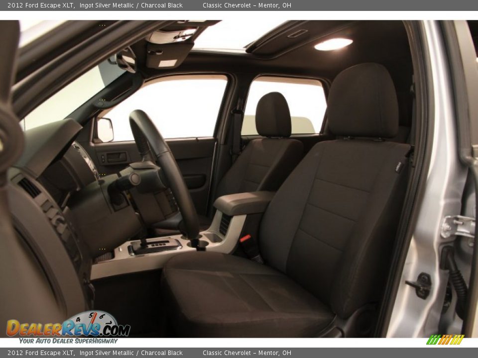 2012 Ford Escape XLT Ingot Silver Metallic / Charcoal Black Photo #5