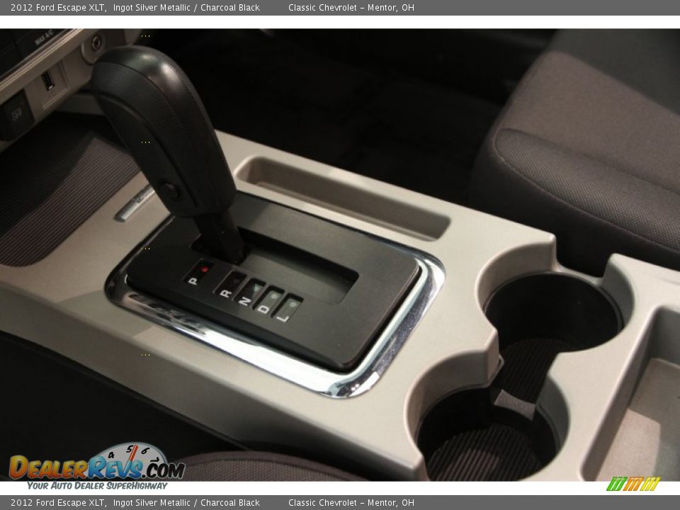 2012 Ford Escape XLT Ingot Silver Metallic / Charcoal Black Photo #9