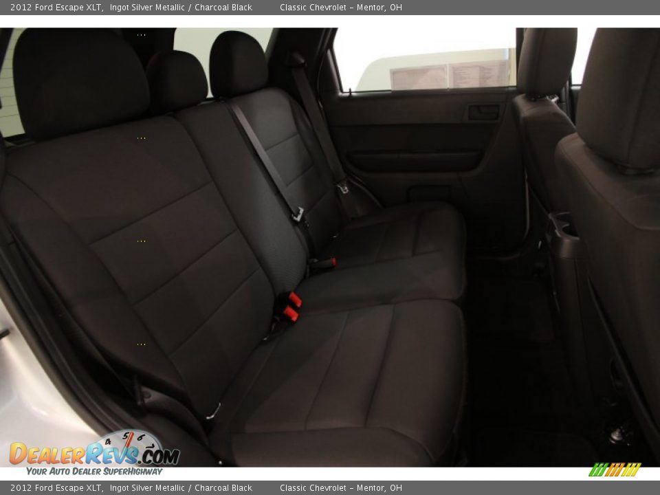 2012 Ford Escape XLT Ingot Silver Metallic / Charcoal Black Photo #11