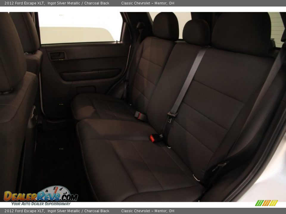 2012 Ford Escape XLT Ingot Silver Metallic / Charcoal Black Photo #12
