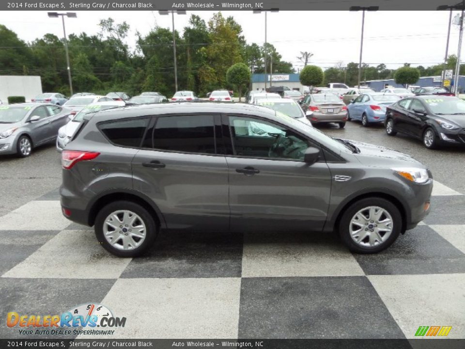 2014 Ford Escape S Sterling Gray / Charcoal Black Photo #3