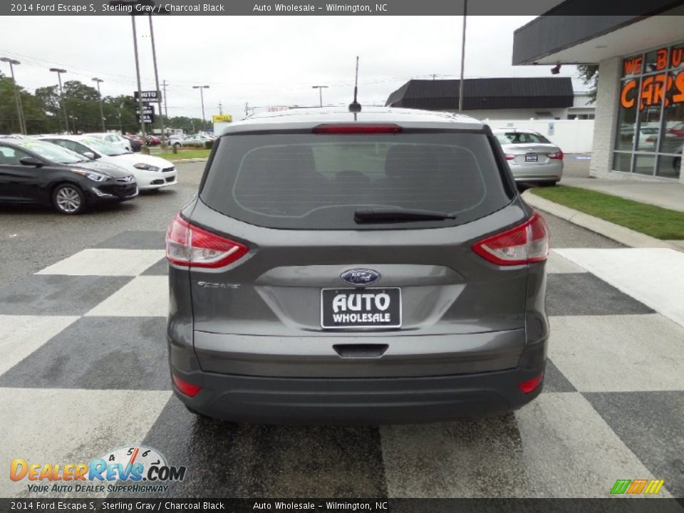 2014 Ford Escape S Sterling Gray / Charcoal Black Photo #4
