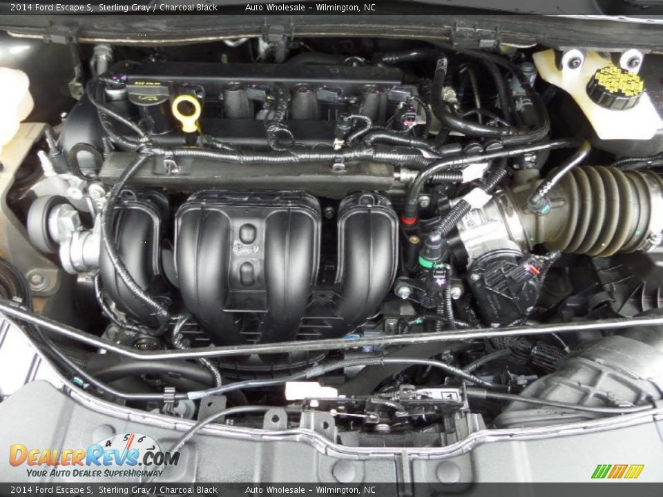 2014 Ford Escape S Sterling Gray / Charcoal Black Photo #6