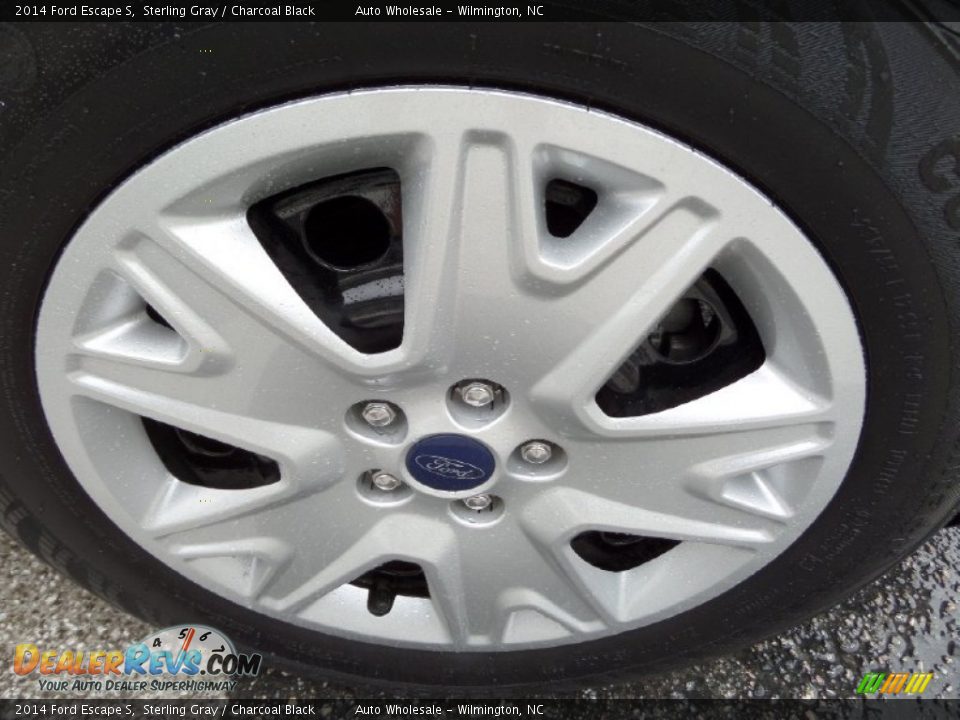 2014 Ford Escape S Sterling Gray / Charcoal Black Photo #7
