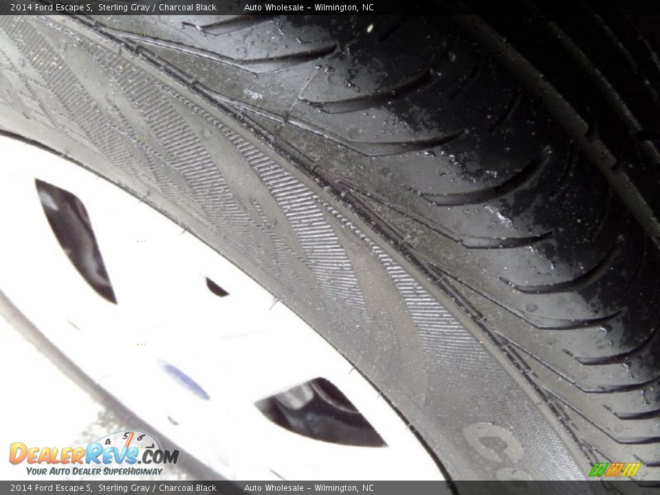 2014 Ford Escape S Sterling Gray / Charcoal Black Photo #8