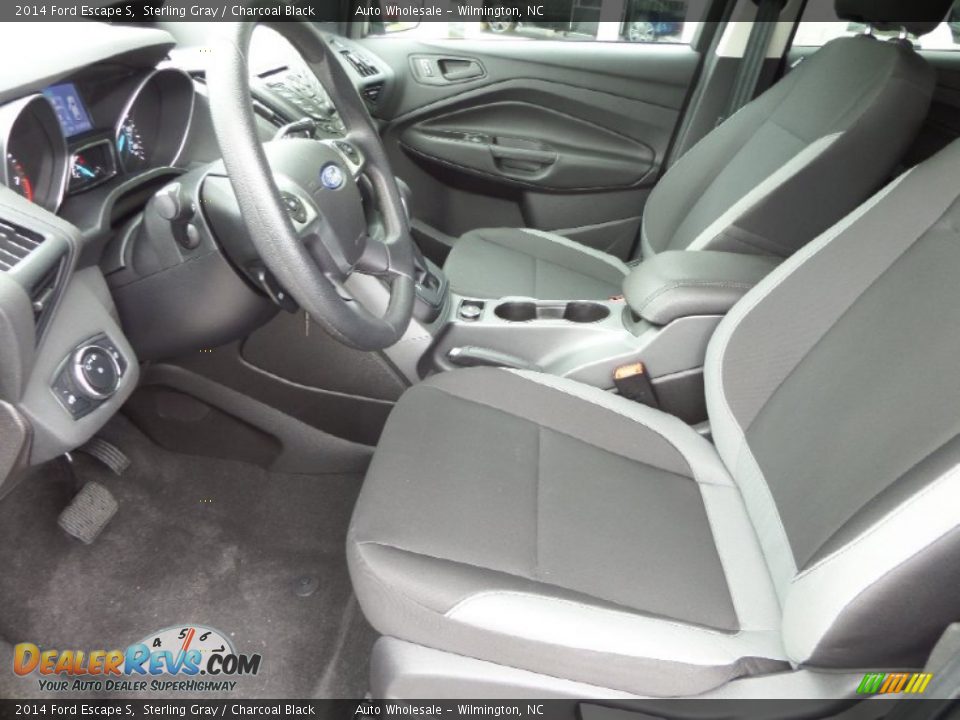 2014 Ford Escape S Sterling Gray / Charcoal Black Photo #11