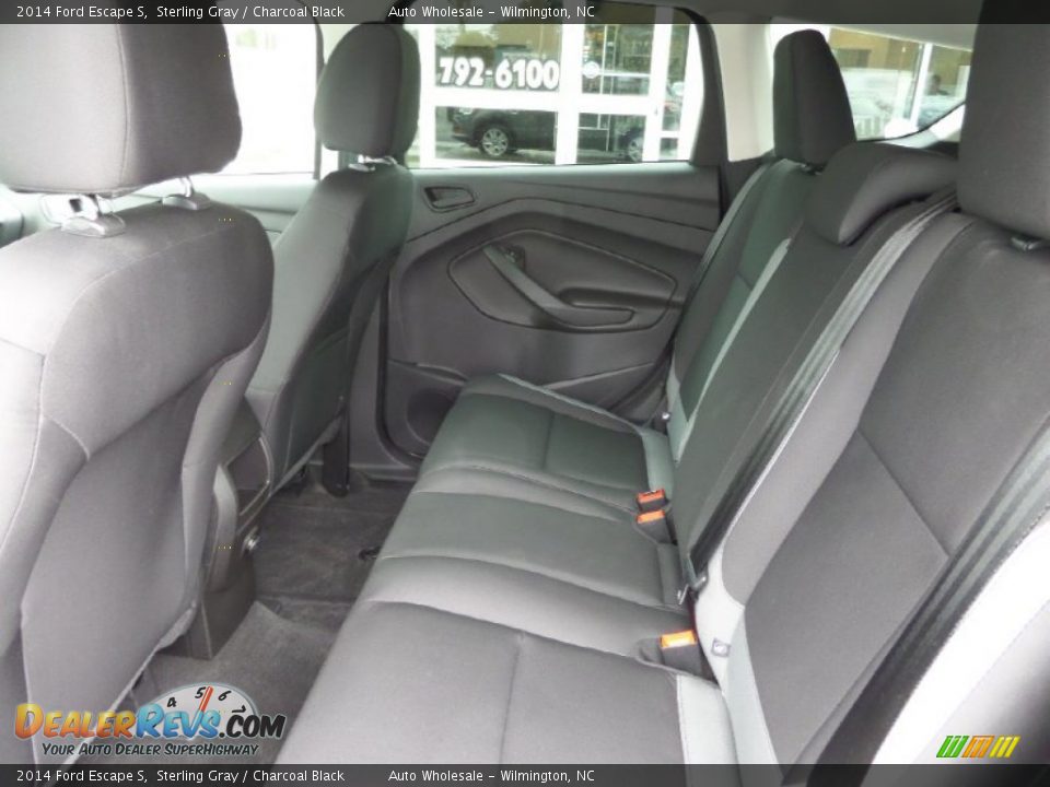 2014 Ford Escape S Sterling Gray / Charcoal Black Photo #12