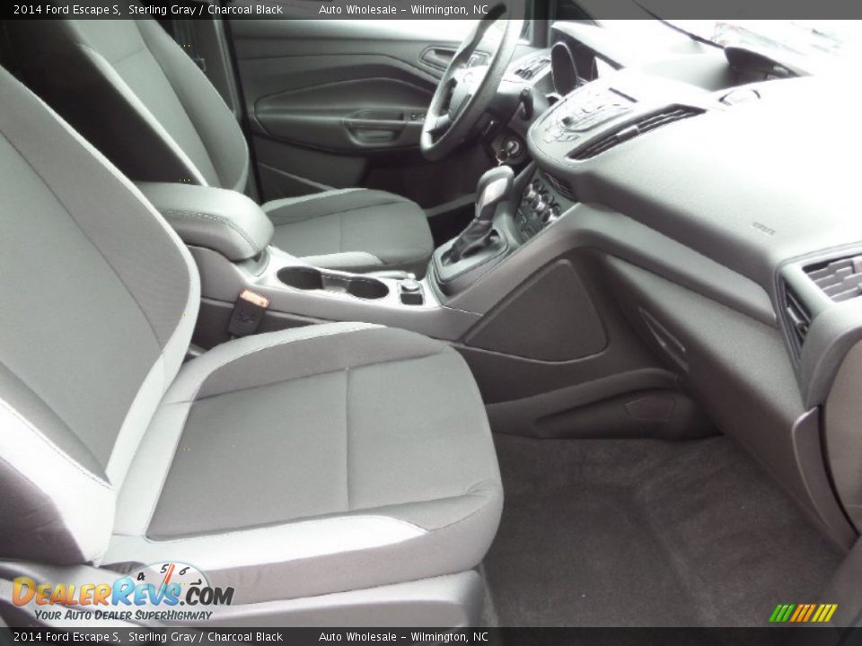 2014 Ford Escape S Sterling Gray / Charcoal Black Photo #13
