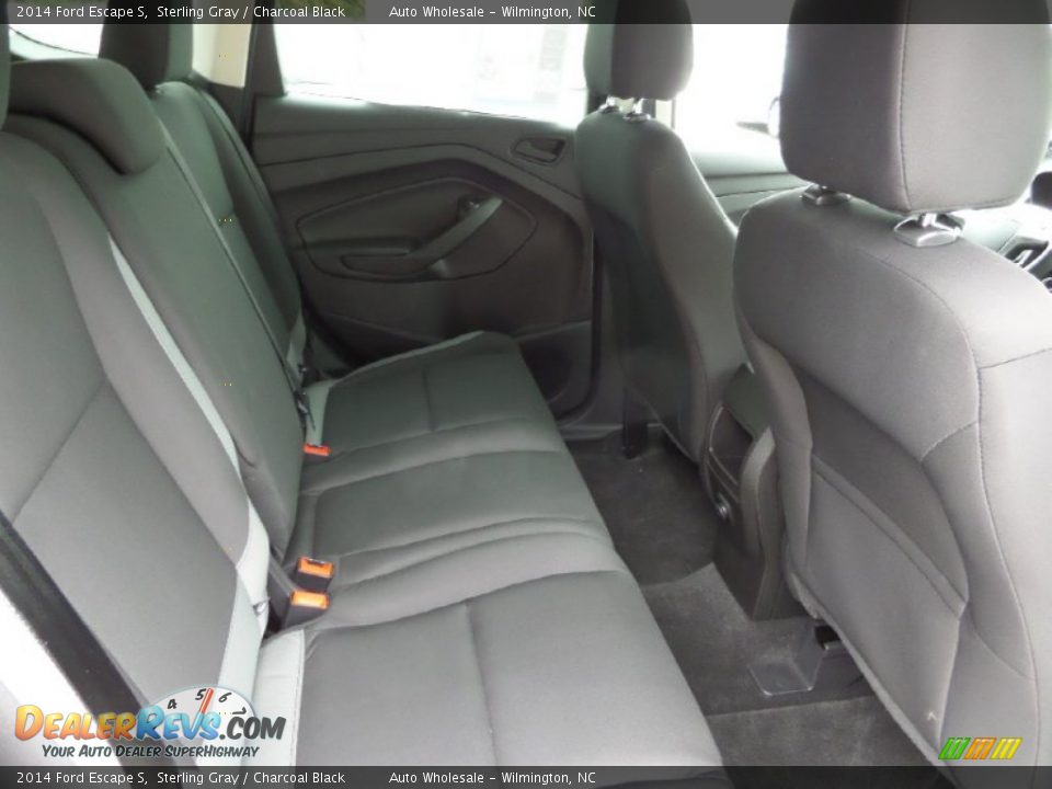 2014 Ford Escape S Sterling Gray / Charcoal Black Photo #14