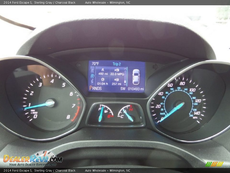 2014 Ford Escape S Sterling Gray / Charcoal Black Photo #16