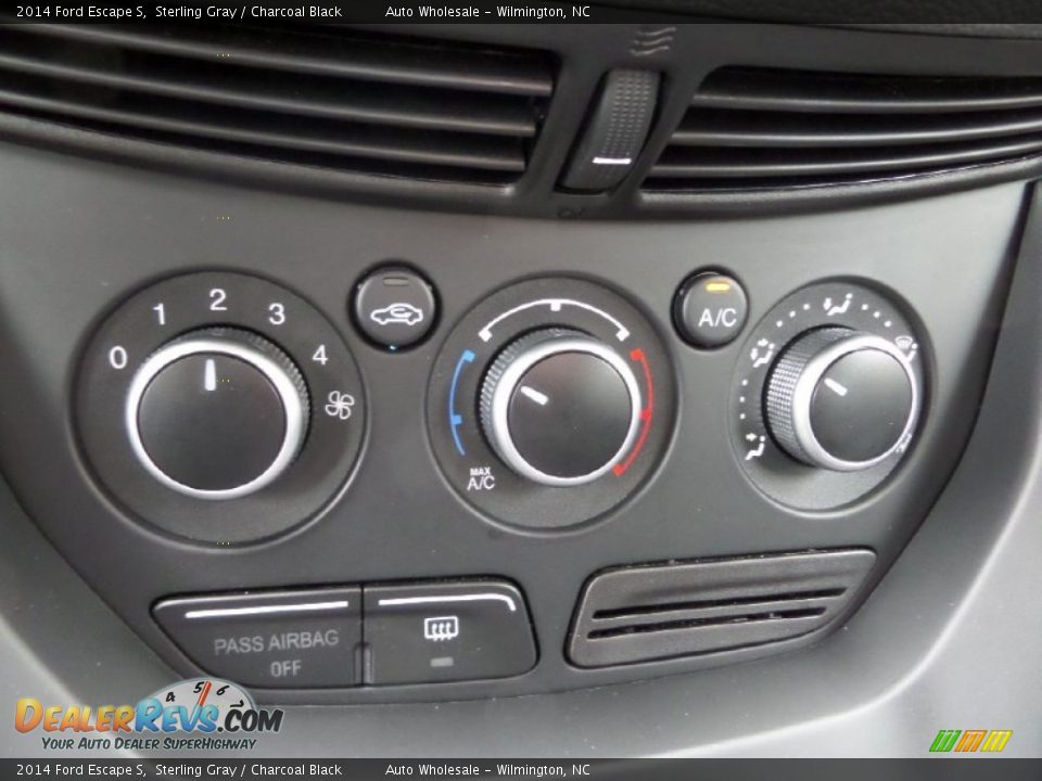 2014 Ford Escape S Sterling Gray / Charcoal Black Photo #18