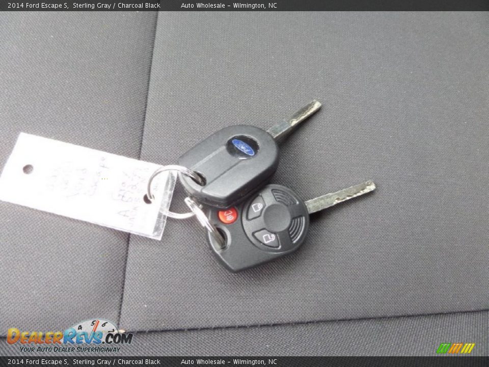 2014 Ford Escape S Sterling Gray / Charcoal Black Photo #20