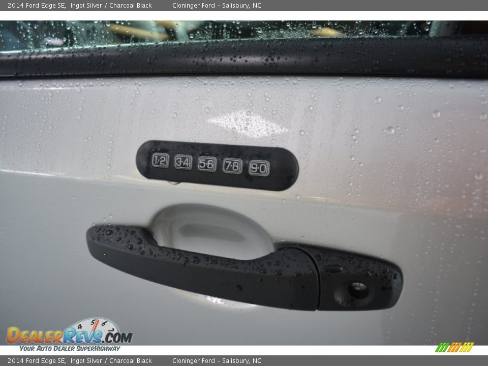 2014 Ford Edge SE Ingot Silver / Charcoal Black Photo #12