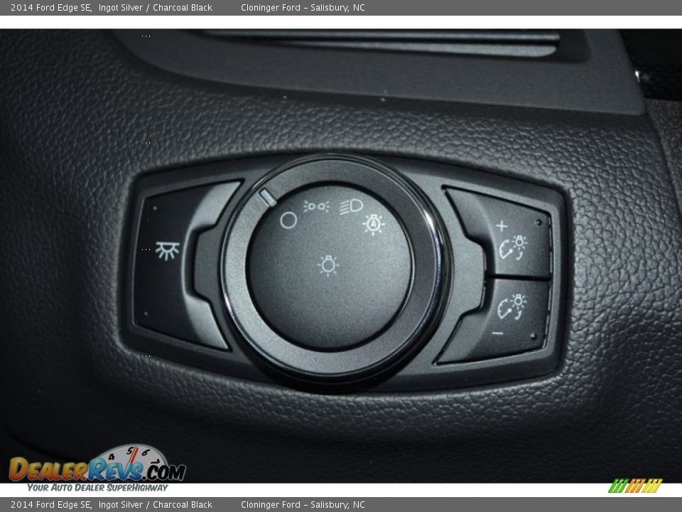 2014 Ford Edge SE Ingot Silver / Charcoal Black Photo #21
