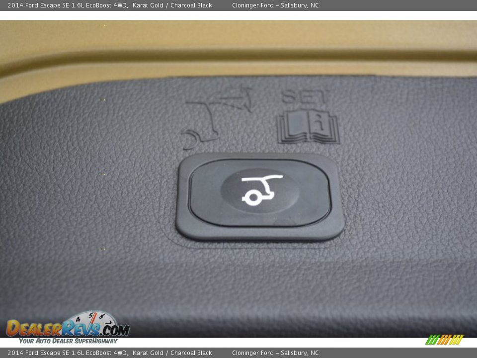 2014 Ford Escape SE 1.6L EcoBoost 4WD Karat Gold / Charcoal Black Photo #10