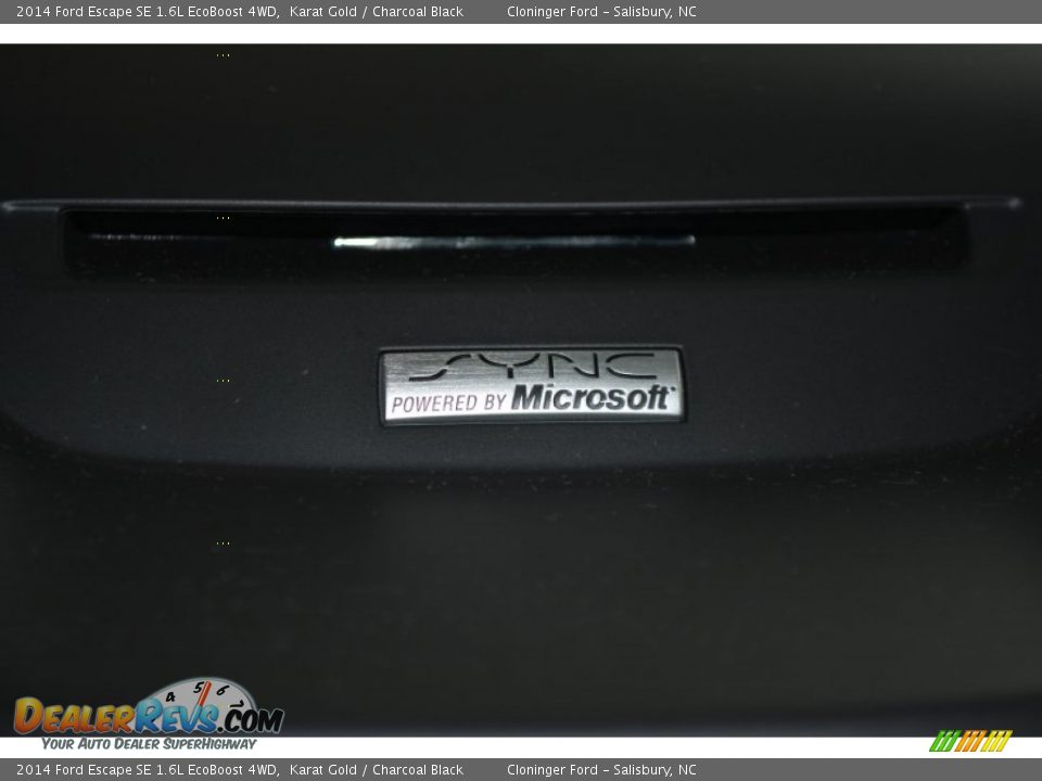 2014 Ford Escape SE 1.6L EcoBoost 4WD Karat Gold / Charcoal Black Photo #18