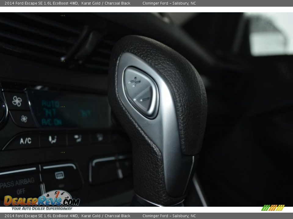 2014 Ford Escape SE 1.6L EcoBoost 4WD Karat Gold / Charcoal Black Photo #21
