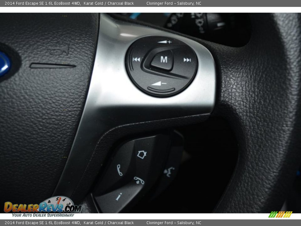 2014 Ford Escape SE 1.6L EcoBoost 4WD Karat Gold / Charcoal Black Photo #23