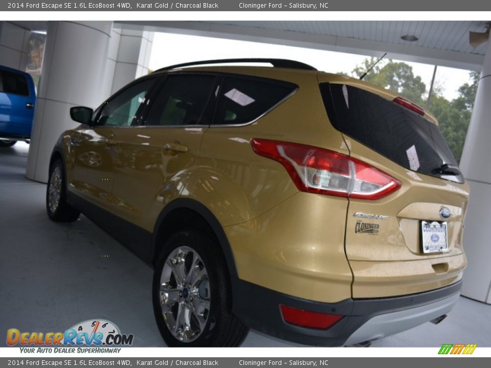 2014 Ford Escape SE 1.6L EcoBoost 4WD Karat Gold / Charcoal Black Photo #27
