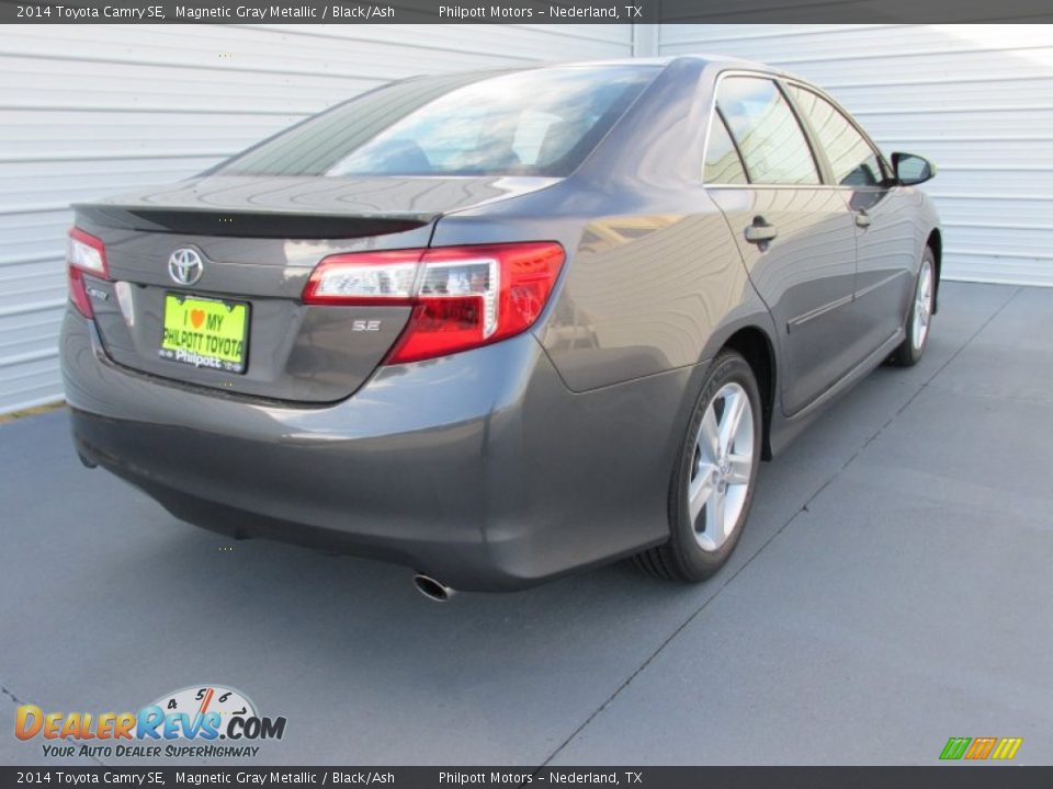 2014 Toyota Camry SE Magnetic Gray Metallic / Black/Ash Photo #4