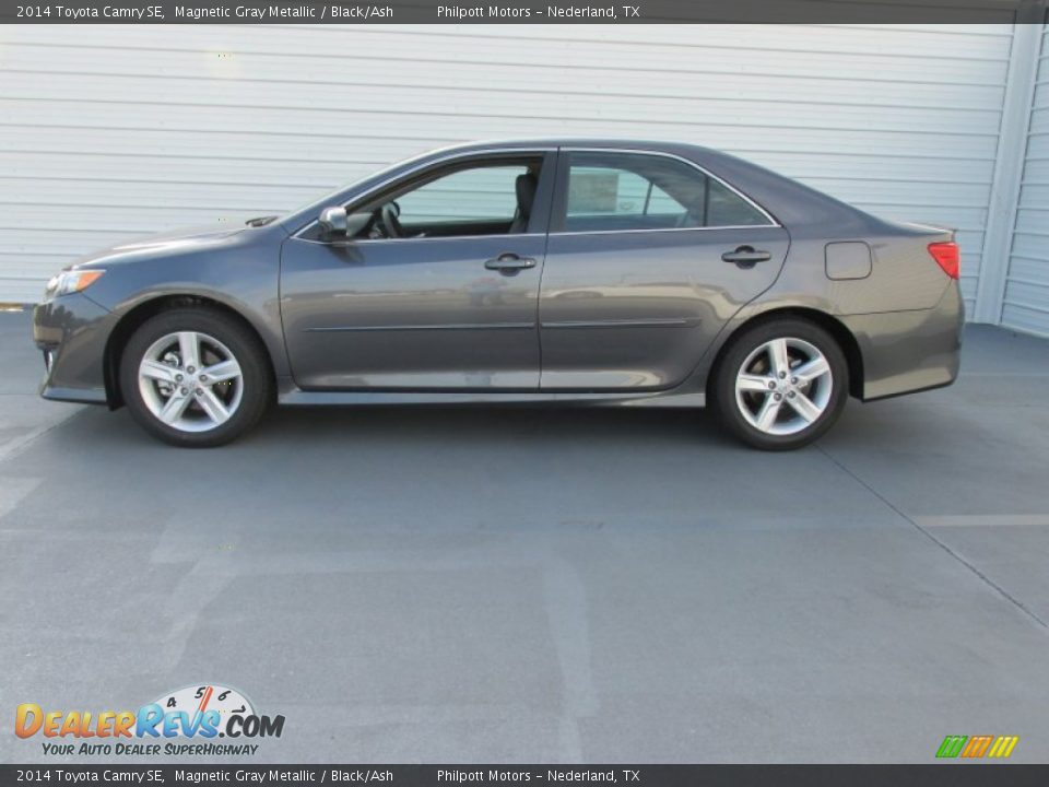 2014 Toyota Camry SE Magnetic Gray Metallic / Black/Ash Photo #6
