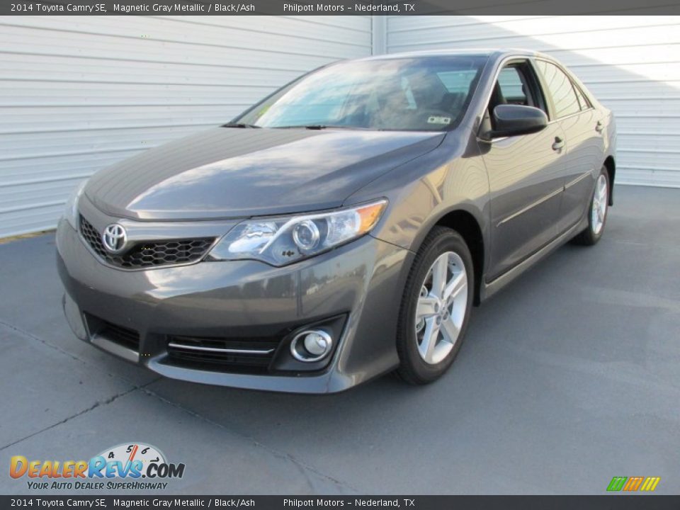 2014 Toyota Camry SE Magnetic Gray Metallic / Black/Ash Photo #7