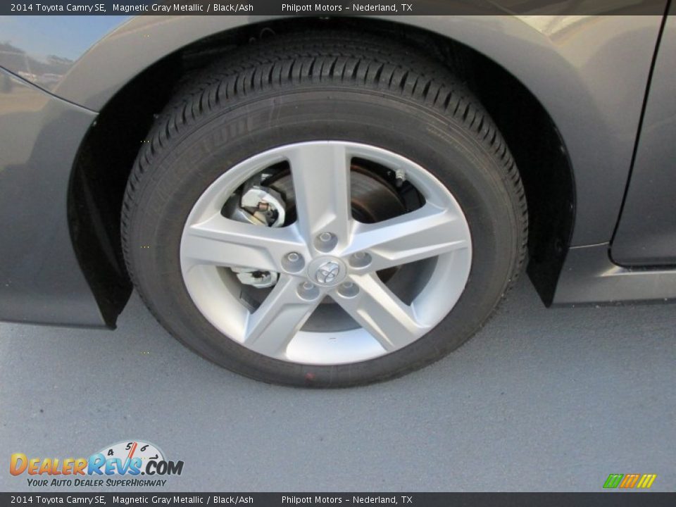 2014 Toyota Camry SE Magnetic Gray Metallic / Black/Ash Photo #11