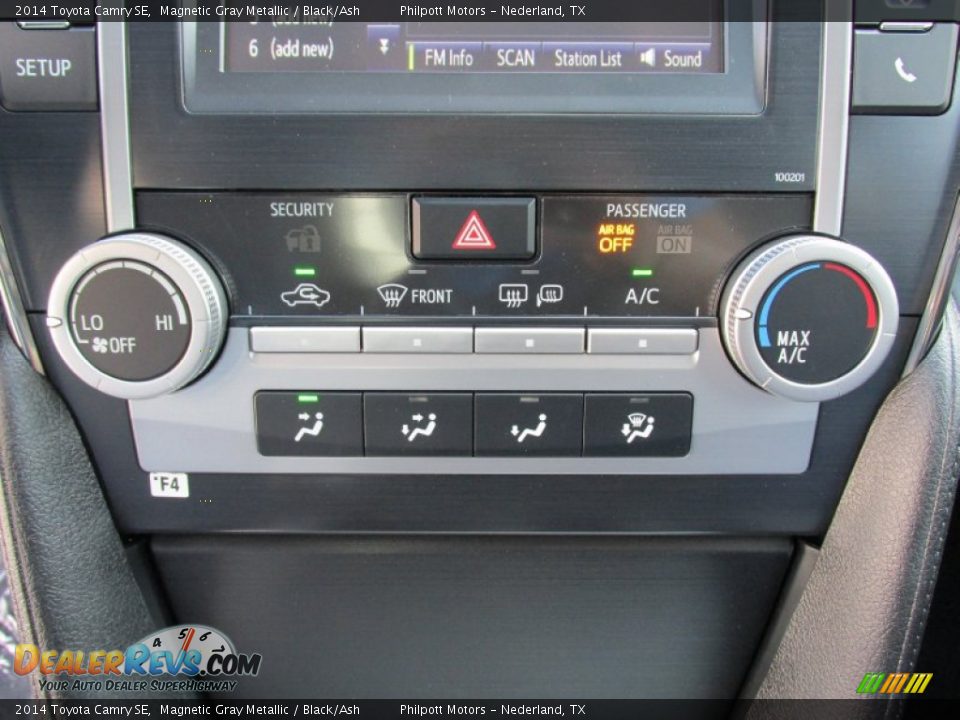 2014 Toyota Camry SE Magnetic Gray Metallic / Black/Ash Photo #28