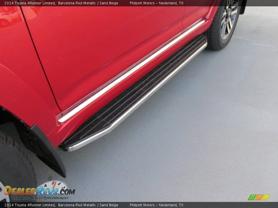 2014 Toyota 4Runner Limited Barcelona Red Metallic / Sand Beige Photo #12