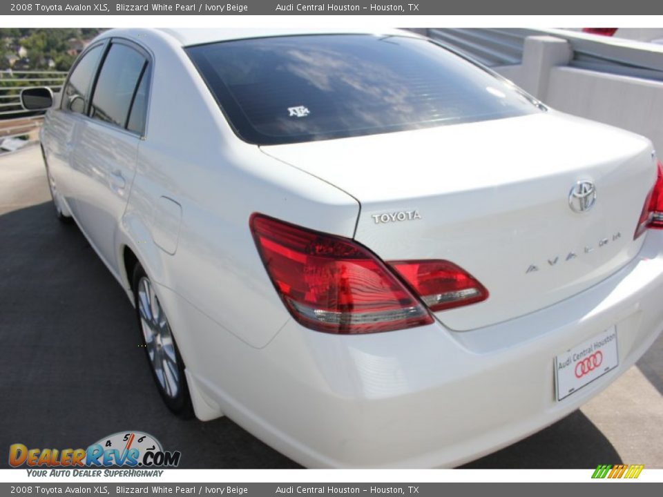 2008 Toyota Avalon XLS Blizzard White Pearl / Ivory Beige Photo #6