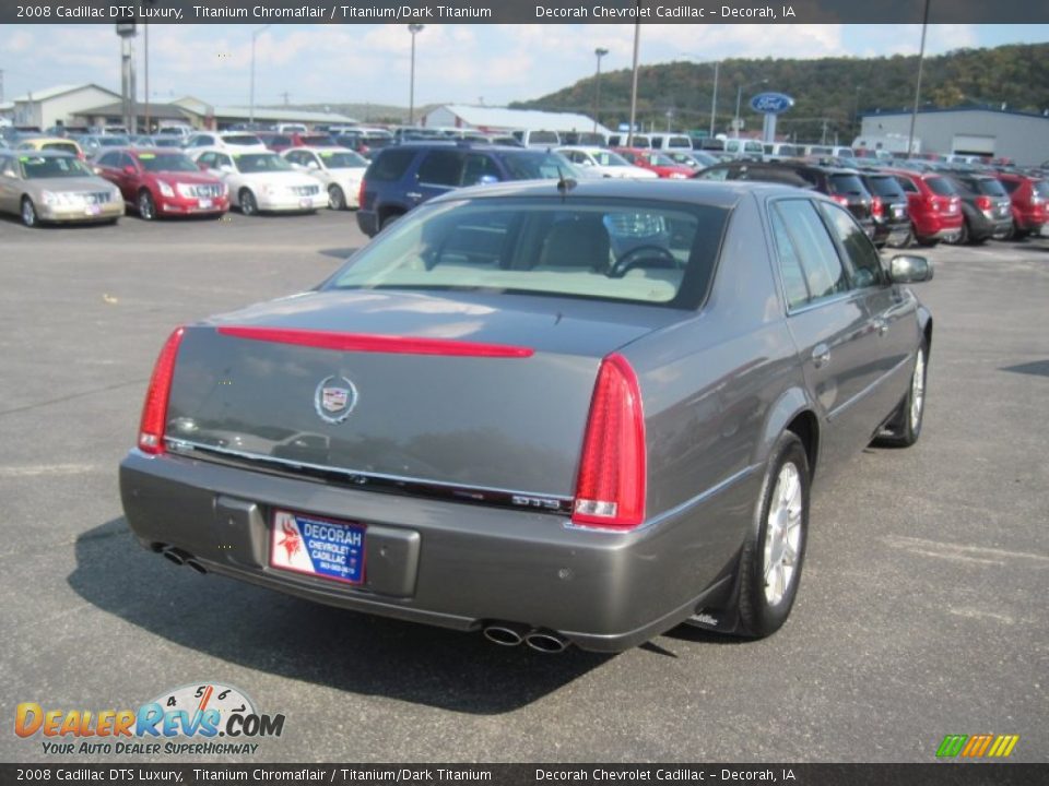 2008 Cadillac DTS Luxury Titanium Chromaflair / Titanium/Dark Titanium Photo #4