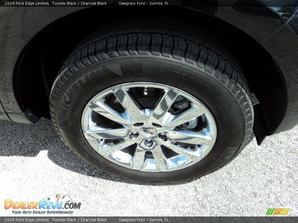 2014 Ford Edge Limited Tuxedo Black / Charcoal Black Photo #3