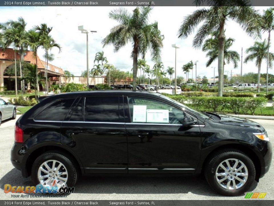 2014 Ford Edge Limited Tuxedo Black / Charcoal Black Photo #5