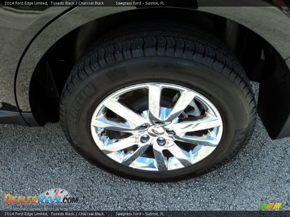 2014 Ford Edge Limited Tuxedo Black / Charcoal Black Photo #10