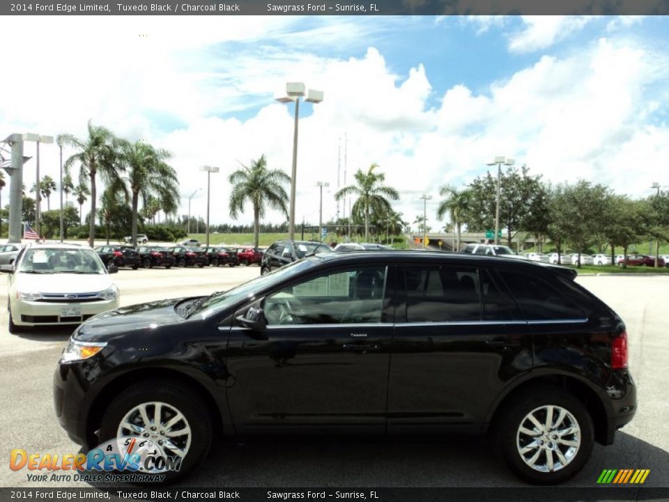 2014 Ford Edge Limited Tuxedo Black / Charcoal Black Photo #12